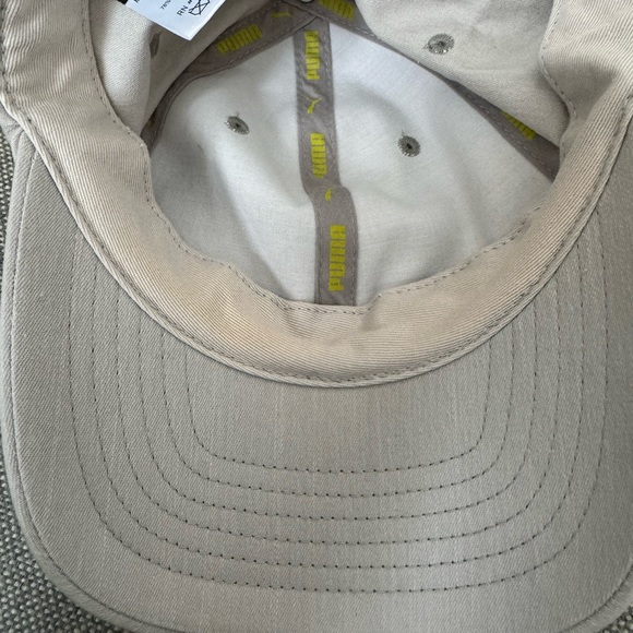 Puma Light Grey Baseball Hat - Picture 6 of 6
